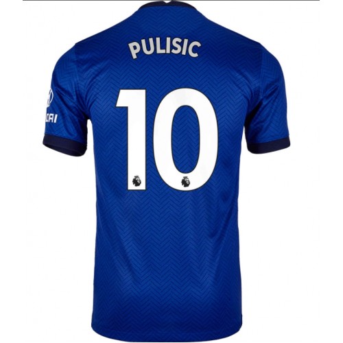 Chelsea Dres Christian Pulisic 10 Domaći 2020/21 Kratkih Rukava Chelsea Dres Christian Pulisic 10 Domaći 2020/21 Kratkih Rukava